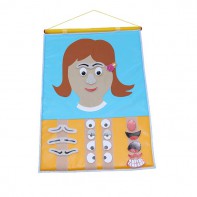 Дидактическая панно "Девочка" - fgospostavki.ru - Махачкала