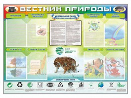 Стенд-уголок "Вестник природы" Вариант 1 - fgospostavki.ru - Махачкала