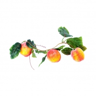 Ветка муляжей "Персики" - fgospostavki.ru - Махачкала
