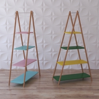 Стеллаж для игрушек и книг "Вигвам" - fgospostavki.ru - Махачкала