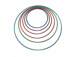 Обруч гимнастический стальной окрашенный (750 миллиметров, 700 грамм) - fgospostavki.ru - Махачкала