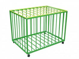 Контейнер для мячей на колесиках (разборный с крышкой) - fgospostavki.ru - Махачкала