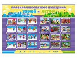 Интерактивный стенд "Правила безопасного поведения Зимой и Летом" - fgospostavki.ru - Махачкала