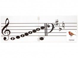 Настольное мягкое магнитно-маркерное поле с нотным станом - fgospostavki.ru - Махачкала