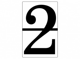 Набор магнитных карточек "Произвольный размер "2" (3 штуки) - fgospostavki.ru - Махачкала