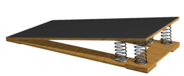 Мостик гимнастический подкидной усиленный (4 пружины) - fgospostavki.ru - Махачкала
