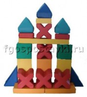 Мягкий модуль-конструктор "Башня" (21 элемент) - fgospostavki.ru - Махачкала