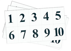 Набор цифр от 1 до 10 (для начальной школы) - fgospostavki.ru - Махачкала