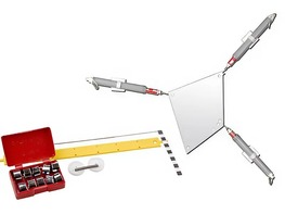 Набор для демонстраций по физике "Статика" (с магнитными держателями) - fgospostavki.ru - Махачкала