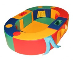 Манеж овальный 150х100х30 сантиметров - fgospostavki.ru - Махачкала