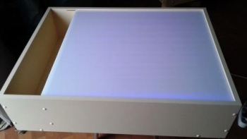 Планшет для рисования песком с белой подсветкой (80х60 см) - fgospostavki.ru - Махачкала