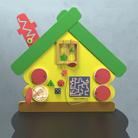 Бизиборд «Волшебный теремок» - fgospostavki.ru - Махачкала