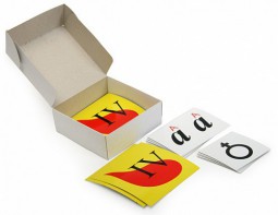 Модель-аппликация "Генетика групп крови" (демонстрационный набор из 24 карт) - fgospostavki.ru - Махачкала