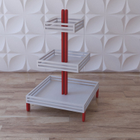 Стеллаж демонстрационный "Эйфелева башня" - fgospostavki.ru - Махачкала