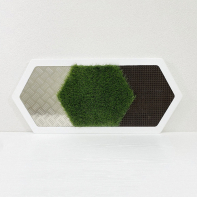 Декоративная тактильная панель 3в1 - «Сталь, Трава, Колючки» - fgospostavki.ru - Махачкала