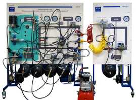 Лабораторный стенд «Пневматическая система грузового автомобиля КАМАЗ с прицепом» - fgospostavki.ru - Махачкала