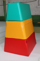 Сборный барьер - 1 эконом (3 элемента) - fgospostavki.ru - Махачкала