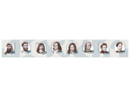 Стенд-лента "Выдающиеся деятели математики" - fgospostavki.ru - Махачкала