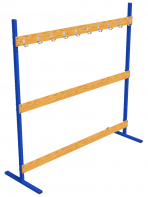 Стеллаж для лыж на 10 пар лыж - fgospostavki.ru - Махачкала