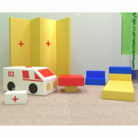 Набор мягких модулей Больница - fgospostavki.ru - Махачкала