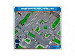 Электрифицированный магнитно-маркерный стенд "Светофорное регулирование" - fgospostavki.ru - Махачкала