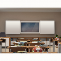 «Фибоначчи» - Интерактивная раздвижная доска с магнитно-маркерной поверхностью - fgospostavki.ru - Махачкала