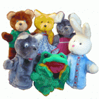 Набор перчаточных кукол "Теремок" - fgospostavki.ru - Махачкала