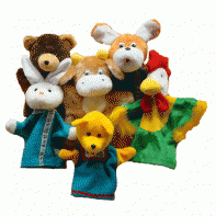 Набор перчаточных кукол "Зайкина избушка" - fgospostavki.ru - Махачкала