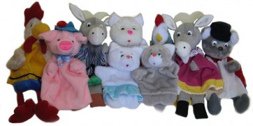 Набор перчаточных кукол "Кошкин дом" - fgospostavki.ru - Махачкала