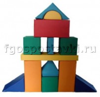 Мягкий модуль-конструктор "Городок" (13 элементов) - fgospostavki.ru - Махачкала