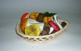 Муляжи "Корзина с грибами" - fgospostavki.ru - Махачкала