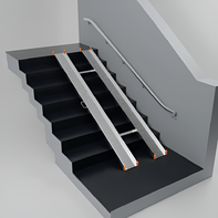 Пандус откидной (850 миллиметров) - fgospostavki.ru - Махачкала