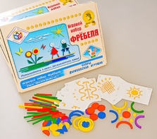 Игровой набор Фребеля "Узоры. Дымковская игрушка" (серия "Красота вокруг нас") - fgospostavki.ru - Махачкала