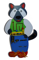 Бизиборд «Волчок-серый бочок» - fgospostavki.ru - Махачкала