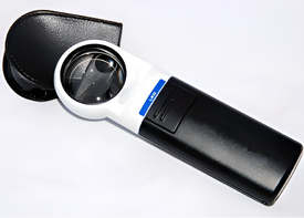 Лупа карманная с подсветкой (5х) - fgospostavki.ru - Махачкала