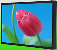 Киоск информационный настенный сенсорный 27" (вариант 2) - fgospostavki.ru - Махачкала