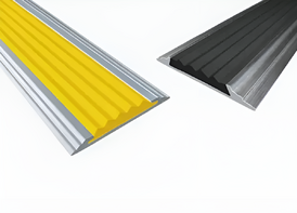 Алюминиевая полоса с резиновой вставкой 1330 миллиметров - fgospostavki.ru - Махачкала