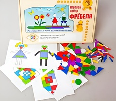 Игровой набор Фребеля "Конструктор плоскостной-4" (Серия "Эксперимент") - fgospostavki.ru - Махачкала