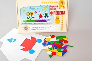 Игровой набор Фребеля "Конструктор плоскостной-1" (Серия "Эксперимент") - fgospostavki.ru - Махачкала