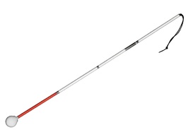 Трость складная ориентационная на крючке 100 сантиметров - fgospostavki.ru - Махачкала