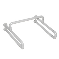 Поручень для писсуара или раковины с антибактериальным покрытием (белый) - fgospostavki.ru - Махачкала