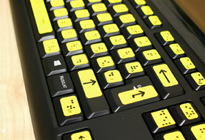 Комплект для маркировки клавиатуры азбукой Брайля - fgospostavki.ru - Махачкала