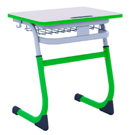 Парта SMARTY одноместная регулируемая по высоте с антивандальной кромкой - fgospostavki.ru - Махачкала