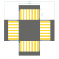Имитация четырехстороннего перекрестка 5,5*4,5 м - fgospostavki.ru - Махачкала