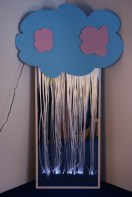 Зеркальное панно с фиброоптическими нитями «Разноцветный дождь» - fgospostavki.ru - Махачкала