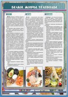 Стенд "Белки. Жиры. Углеводы" - fgospostavki.ru - Махачкала