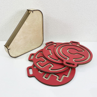 Комплект ручных балансиров для детей «Балу» (красный, 4 шт.) - fgospostavki.ru - Махачкала