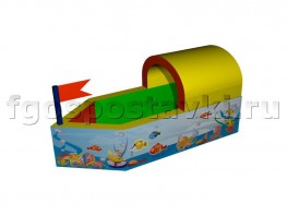 Сухой бассейн "Кораблик" с шелкографией - fgospostavki.ru - Махачкала