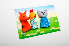 Пальчиковый театр "Кот, петух и лиса" - fgospostavki.ru - Махачкала
