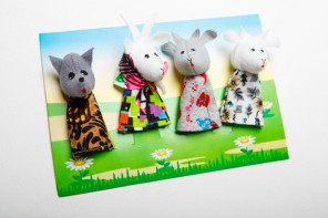 Пальчиковый театр "Волк и козлята" (4 персонажа) - fgospostavki.ru - Махачкала